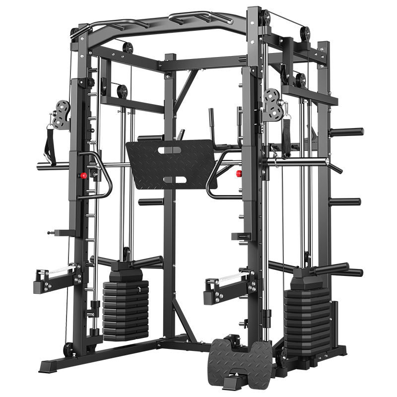 جهاز سميث الشامل للتدريب، رف ق - مراجعة Home Gym Equipment Set وسعره