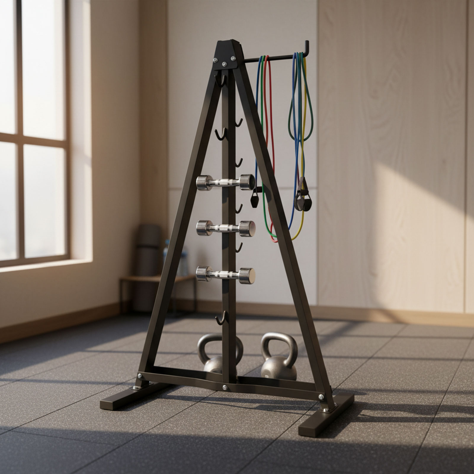 منظم قضبان السحب العلوي مع خطا - مراجعة Home Gym Routine وسعره