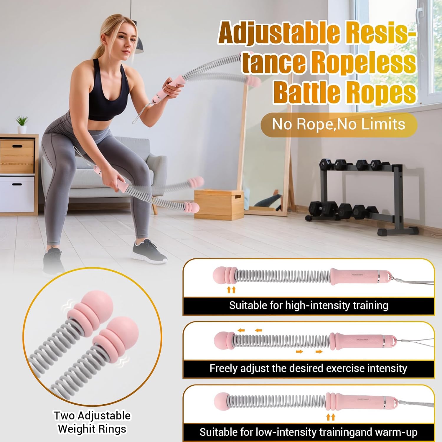 حبال تدريب محمولة بدون حبال، ح - مراجعة Home Gym Portable وسعره